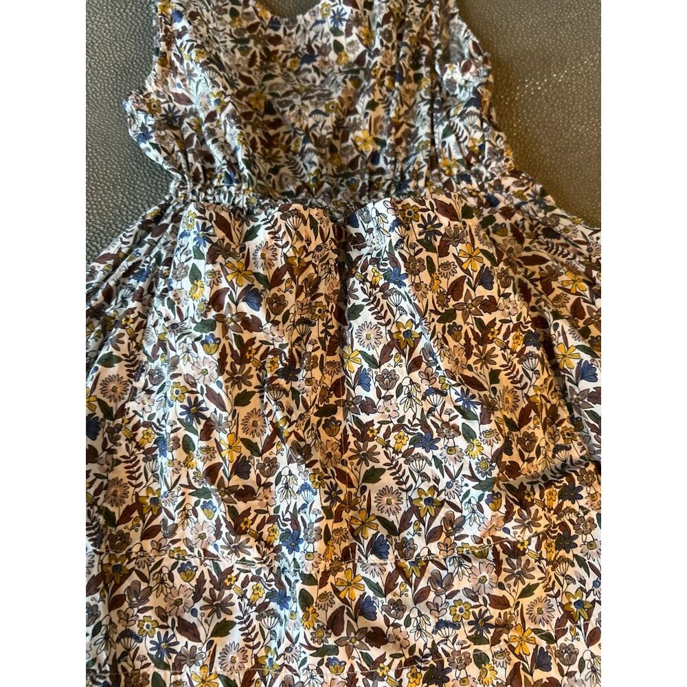 Soor Ploom Floral Orla Dress With Front Pockets 2Y EUC - Picture 3 of 6